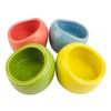 Small Animal Bowl Hamster Food And Water Dish Pet Feeding Bowl Overturn-free Feeder for Guinea Pigs Rabbits Hedgehogs Parrots