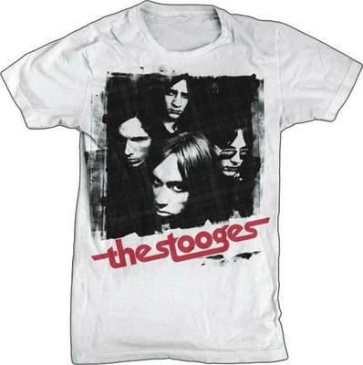 Игги Поп и The Stooges Групповое Фото Панк-Рок Музыкальная Группа Футболка IGP-1002