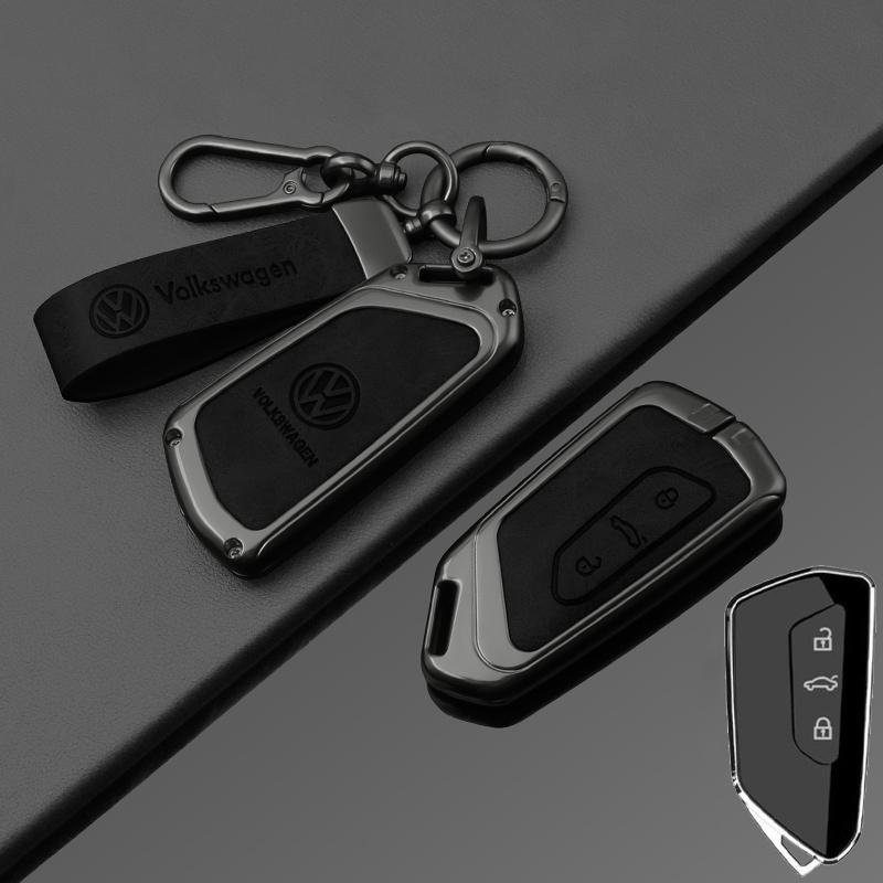 VW GTI GOLF 2026 Горячее для VW VOLKSWAGEN Модный Чехол-Оболочка из Сплава Цинка и Кожи для Автомобильного Ключа Для VW Volkswagen Golf 8 2020 SEAT Le