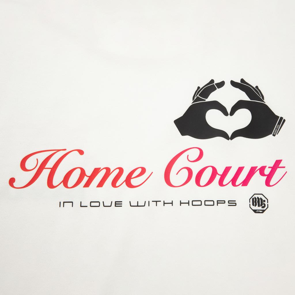 Li Ning Anti-Five Series Casual Simple Round Neck Pullover Printed Letter Loose Fashion Versatile Short Sleeve T-Shirt Men T-Shirt Off-White AHSVD13-1