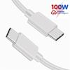 USB-кабель PD100W USB C на Type C кабель для быстрой зарядки для Xiaomi Samsung Huawei MacBook iPad 5A мобильный телефон кабель USB-кабель Type C