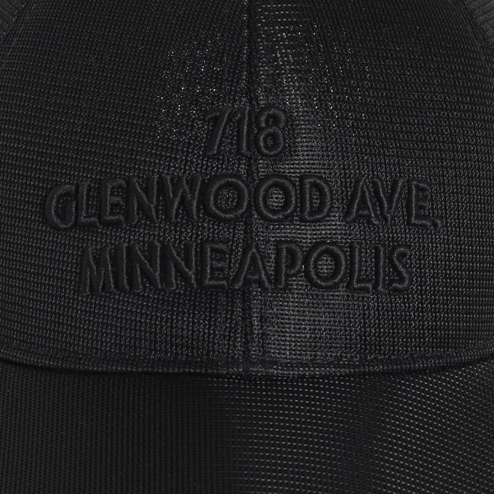 Кепка Водоотталкивающая Подходит для легкого дождя Сетка Полиэстер Гольф MGBXJC08 BK00 [Munsingwear] Мужская (черный)