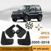 Car Mud Guards Car Exterior Protect Decoration Splash Flaps Mudguards Car Accessories for Suzuki Jimny 2005-2018 Mudguards