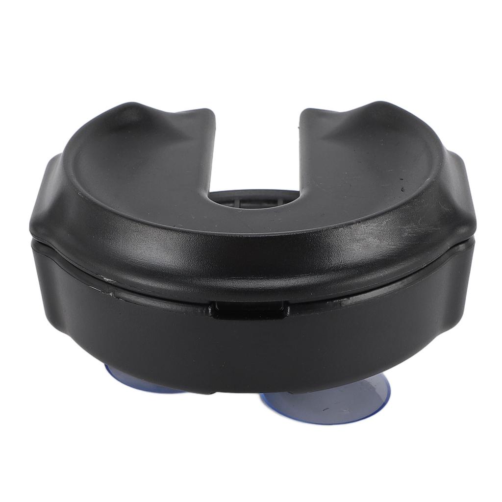 Outdoor Portable Wine Glass Holder Base Rack with 3 Attachments for Boats Picnics Patio Black