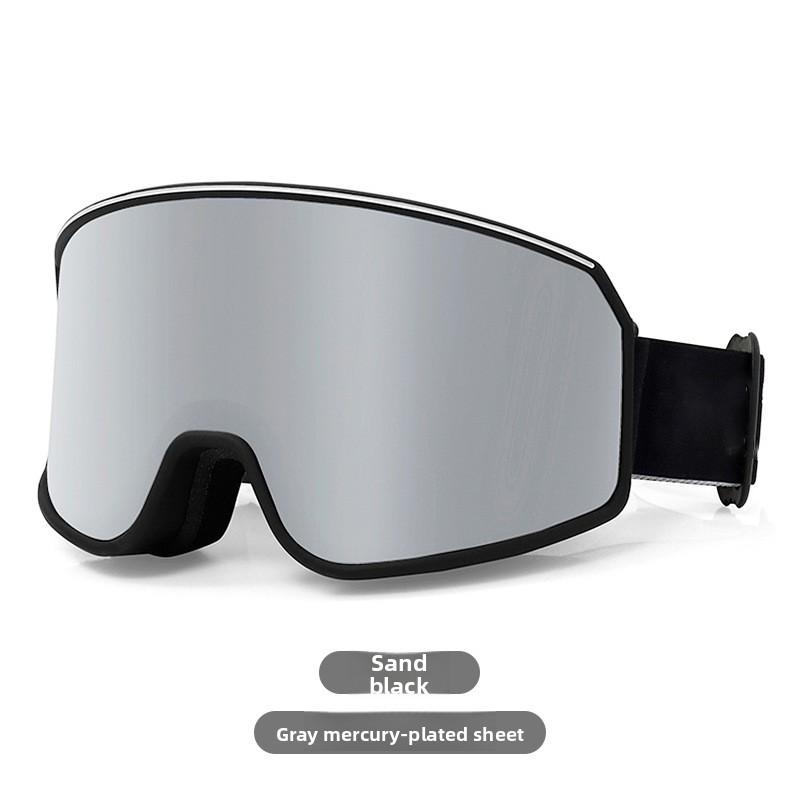 Spherical Ski Goggles Ski Goggles Double-layer Anti-fog Men's and Women's Outdoor Ski Glasses