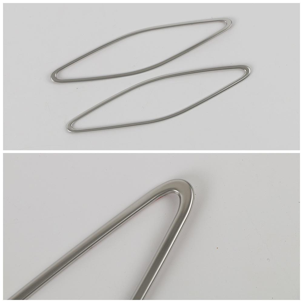 For Volkswagen VW ID.4 ID4 2024 2024 2024 Car A Pillar Audio Speaker Cover Frame Trim Interior Decorate Accessory Refit Sticker