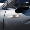 3D Metal RALLIART Front Grille Badge Car Body Trunk Decoration Sticker for MITSUBISHI Lancer Competition Outlander ASX Xpander