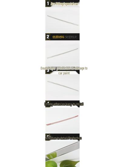 14 Октавия Накладка заднего бампера: Декоративная наклейка против царапин