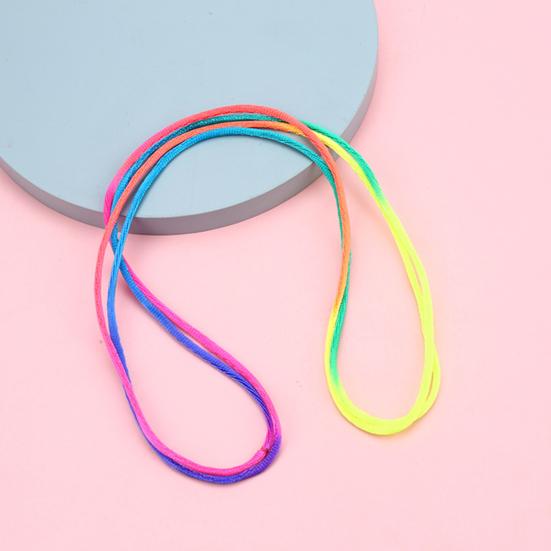 2 шт. Пальчиковая игра с нитью Радужный цвет Нить Веревка Разнообразный геймплей Тренировка гибкости пальцев Развивающая игрушка Интерактивные веревки для колыбели