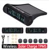 Солнечный автомобильный монитор давления в шинах 6 внешних датчиков TPMS система мониторинга ЖК-дисплей цифровой 8 бар высокая точность беспроводной