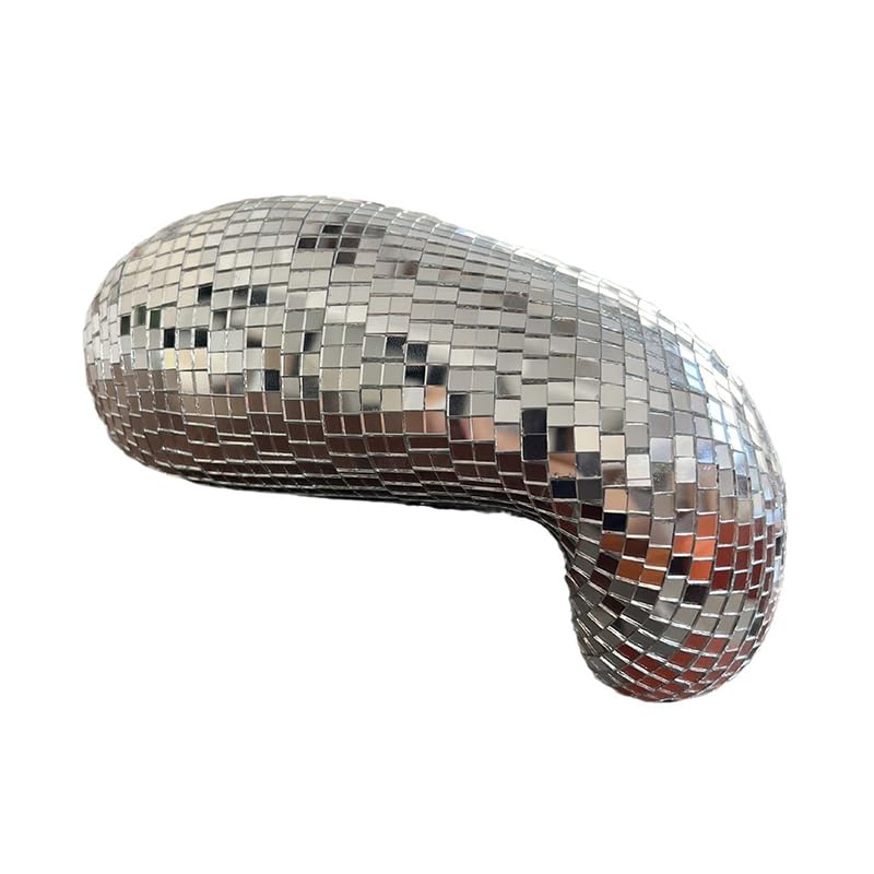 Современное украшение стены диско-шаром Минималистичный дизайн дома Флэш-шар Мигающий свет Отражение Художественная скульптура