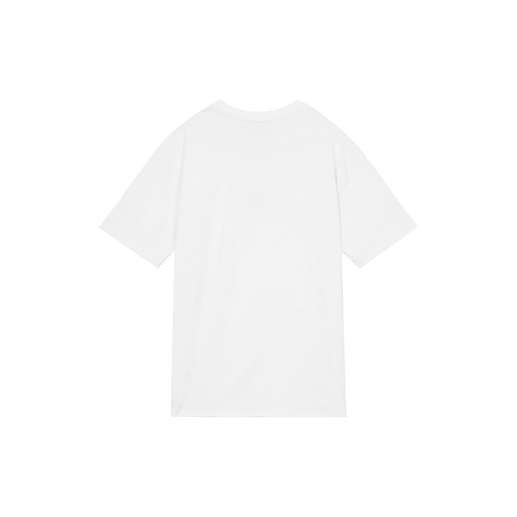 Nike Pure Color Front Pattern Print Crew Neck Short Sleeve T-Shirt Men Tops White DQ1816-121