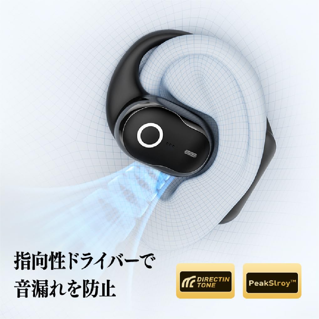 SANSUI Беспроводные Bluetooth Наушники с Автоматическим Шумоподавлением, Водонепроницаемые IPX5, Быстрая Зарядка, Компактные, Идеальны для и Игровых, V5.4, Подавление Шума, Сопряжение, Устойчивые к Повреждениям, Type-C