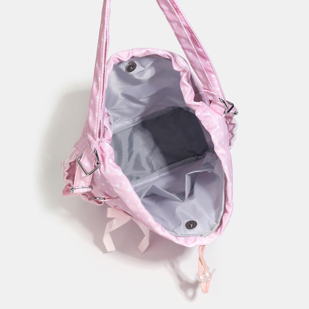 Korean version of cartoon backpack 2025 large capacity tide backpack commuter middle and high school students light crossbody pain bag