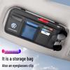 Зажим для очков на козырек, органайзер для VW Lavida Tiguan Passat Golf ID4 Magotan