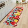 1Pcs Anti Fatigue Kitchen Rugs Watermelon Waterproof Non-Slip Thick Cushioned Kitchen Mat Heavy Duty Comfort Standing Mat for Kitche