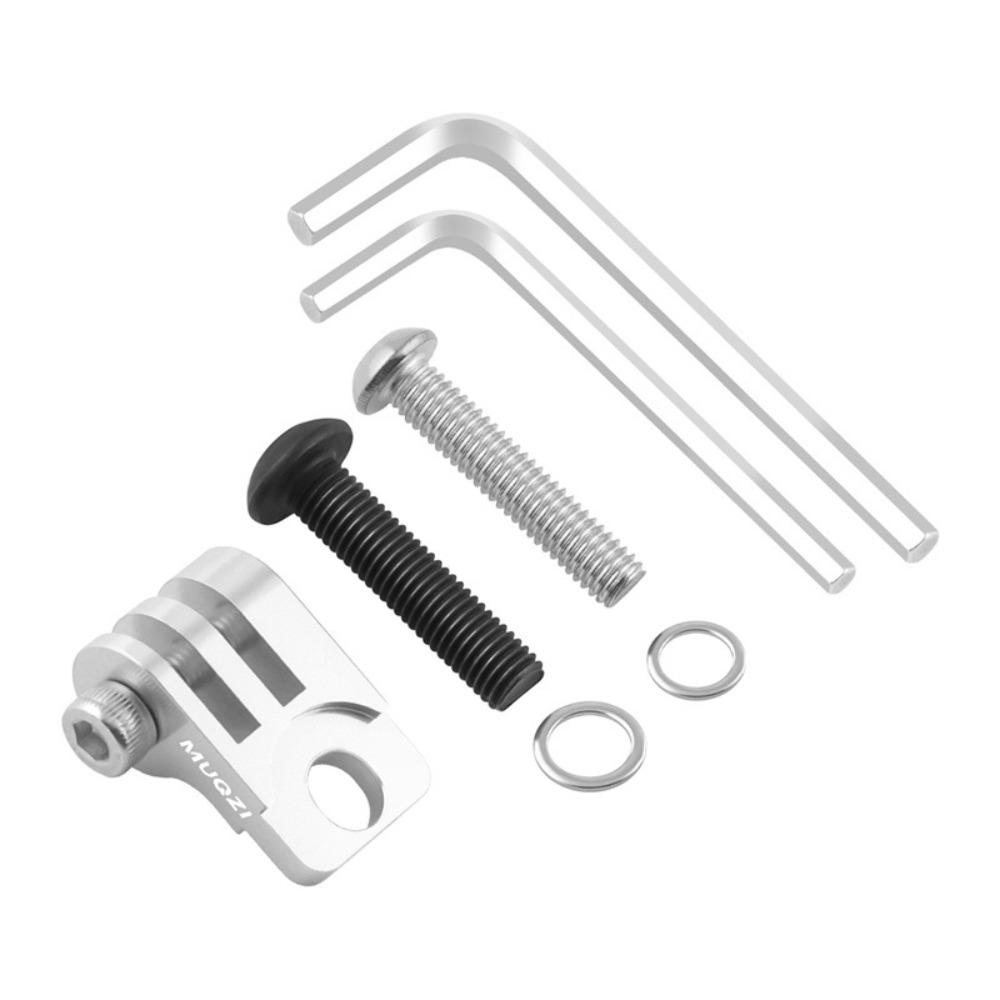 Aluminium Zinc Zinc Alloy Bike Front Light Bracket Front Lamp Code Meter Holder Folding Bike MTB Road