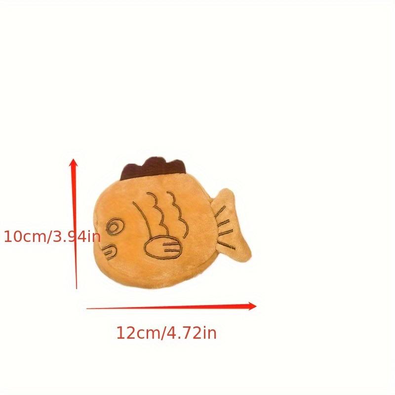Girl'S New Taiyaki Cute Cartoon Plush Small Coin Purse Lipstick Bag Coin Bag Ideal Choice For Gifts
