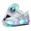TUINANLE Roller Skates 2 Wheels Shoes Glowing Lighted Led Children Boys Girls Kids Luminous Sports Boots Casual Sneakers