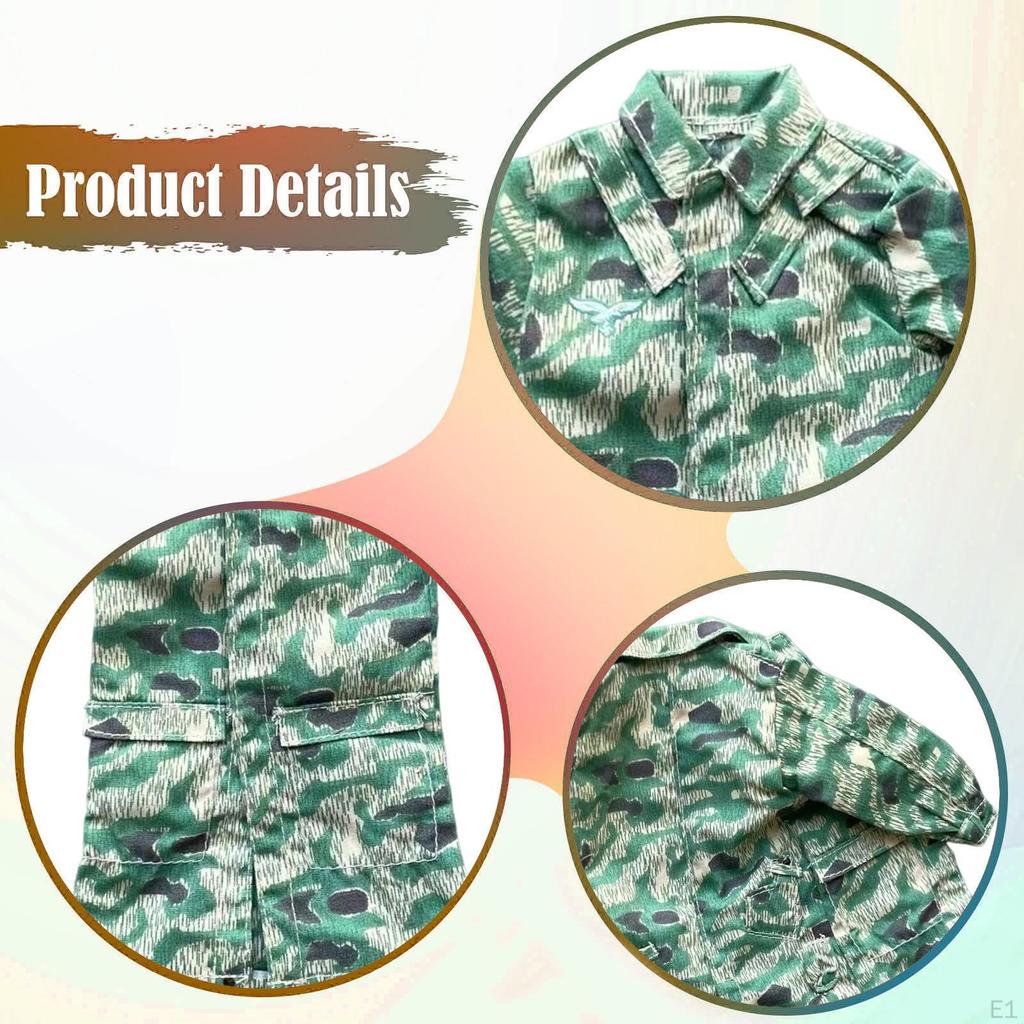 Одежда для мужской экшн-фигурки масштаба 1/6, мужской топ, реалистичная одежда с длинным рукавом для переодевания