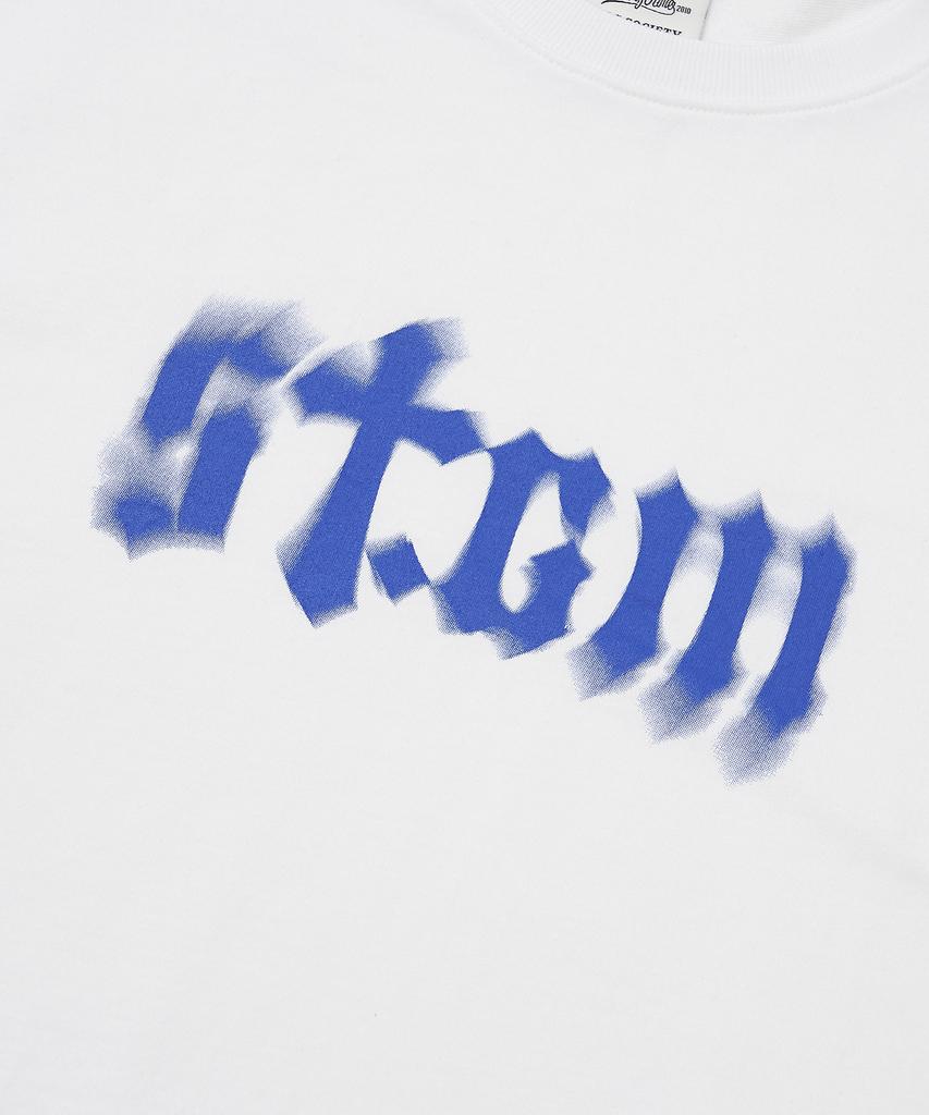 STIGMA Футболки Semi-Oversized с эффектом размытия Stgm Белые