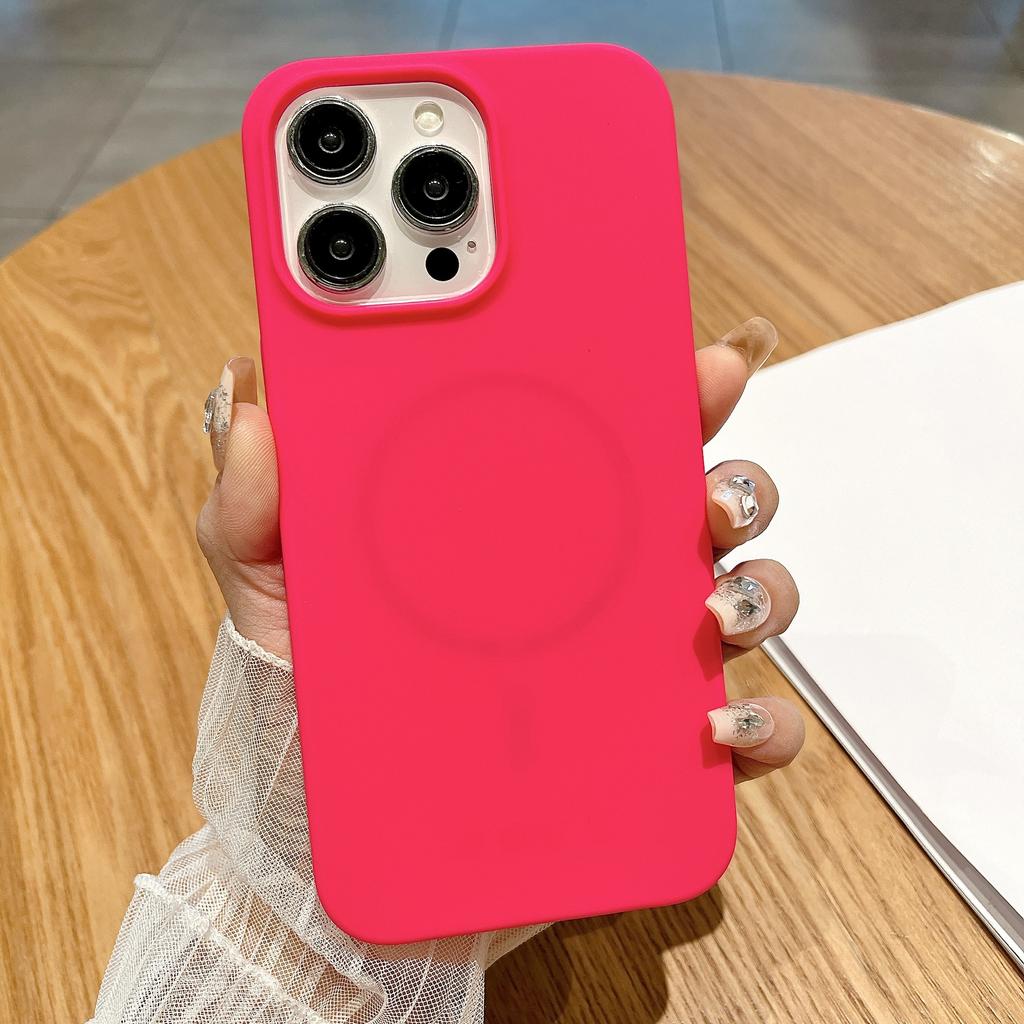 Официальный чехол для мобильного телефона Apple 16 Liquid с магнитной адсорбцией, подходит для iPhone15proMax, силиконовый противоударный 14, защитный чехол 13