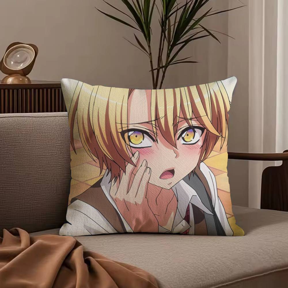 Наволочка для подушки Anime L-Love S-Stage, пылезащитная, с потайной молнией, из шелковистого короткого плюша, чехол для диванной подушки