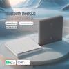 Белый умный выключатель с угловым дизайном, поддержка приложения Mijia, Bluetooth MESH 2.0, однофазный (фаза/ноль), голосовое управление для дома