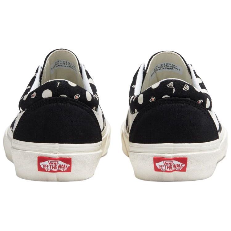 Vans Кеды Bold Ni с низким верхом для скейтбординга Унисекс Кроссовки Черно-белые VN0A5DYA1KP