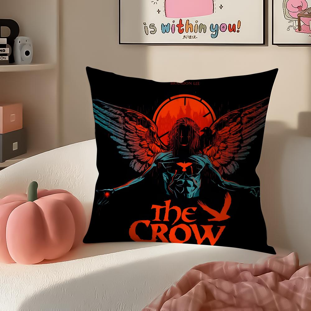 Чехол для подушки CCrowes, наволочка, короткий плюш, скрытая молния, для дивана, чехол для подушки