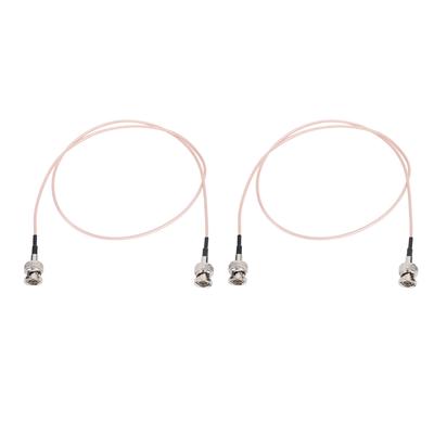 2 шт. Кабель HD SDI Латунь PTFE 80 см 75 Ом BNC Штекер-Штекер Кабель SDI для Камер BMCC Видеооборудования