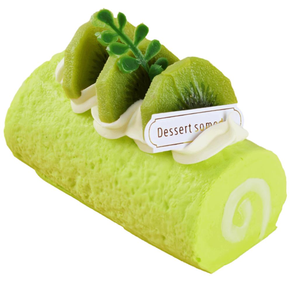Creative Swiss Roll Squishy Toy Hand Relax Slow Rebound Fidget Toy Office Desk Toy