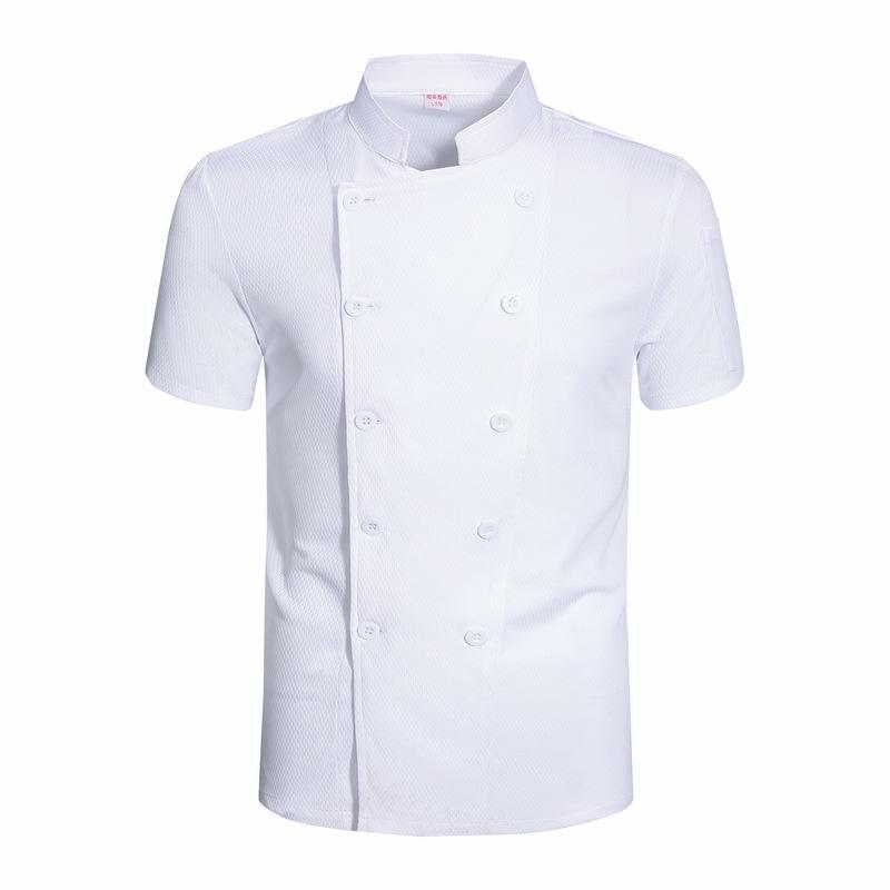 Поварская куртка для мужчин Униформа для сферы общественного питания Кухонная униформа Женская поварская куртка Рабочая рубашка для ресторана и кухни Пекарь Бариста Официант Комбинезон