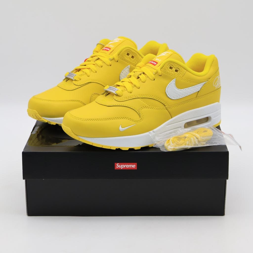 HF8813-700 Supreme Nike Air Max 1 '87 SP Желтые SS25 Неделя 4 (Мужской)