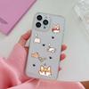 Чехол для телефона с милым слоном из мультфильма для Iphone 14 13 12 11 Promax Mini Plus Xr Xs Max 7 8 Se 2022, прозрачный мягкий чехол из ТПУ Capinha