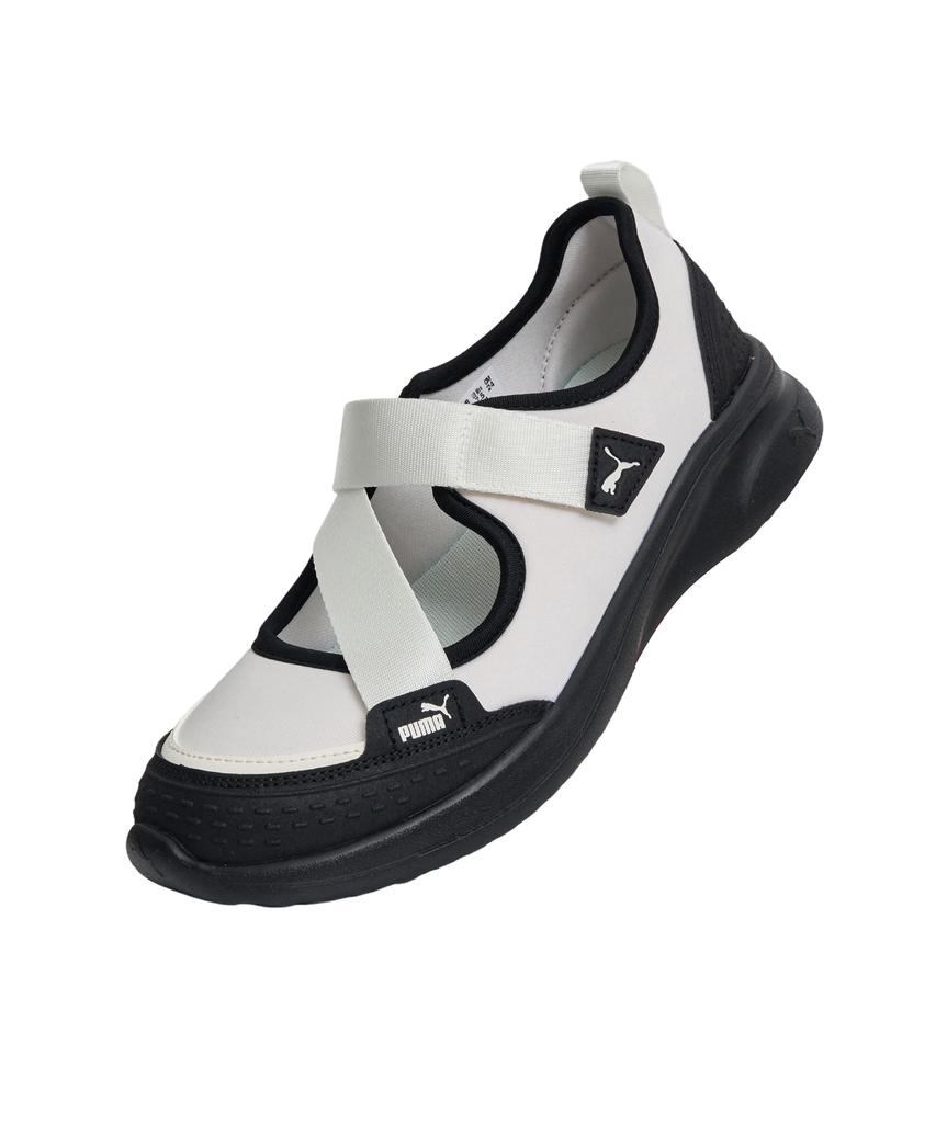 Puma Аделина 2 Лето - Теплый Белый:Черный / 408811-02