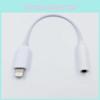 To Lightning White 35mm Headphone Jack Adapter Cable For Iphone 7 7 Plus