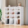 Transparent Dustproof Shoe Cabinet Multi-functional Large Capacity Stackable Shoes Cabinet Stackable Storage Organization Box