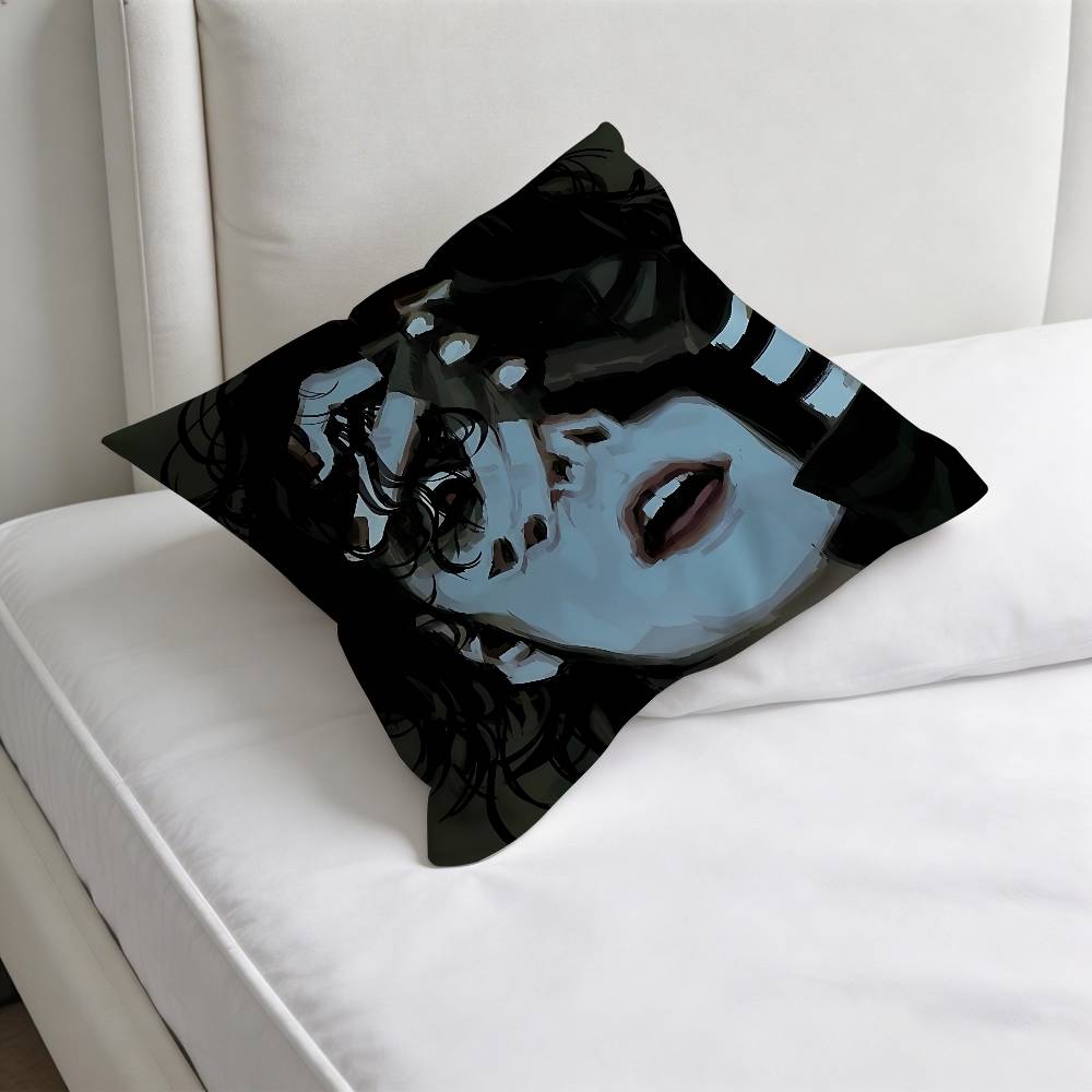 My CChemical Romance Gee Way Decorative Square Pillow Cover Modern Cushion Case for Living Room Bedroom