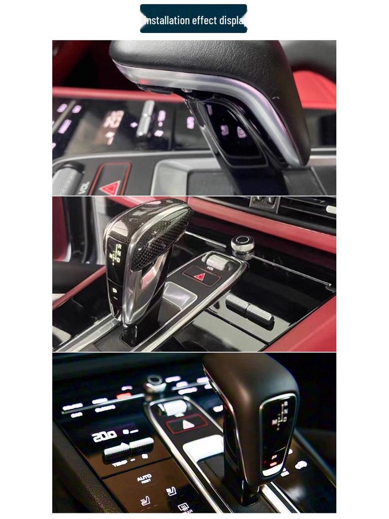 Porsche Cayenne Gear Shift Lever Base & Knob Cover (9Y0713140)