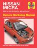 Книга Nissan Micra (03 - Oct 10) Haynes Repair Manual : 45202