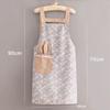 Print Barista Apron Waterproof Restaurant Uniform Barber Carpenter Florist Apron  Coffee House