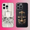Чехол для телефона «Закон Судья Справедливость Адвокат» для iPhone 16,15,14,13,12,11,Pro,Max,Plus,Mini,X,XS,XR,8,7,6,S,SE Мягкий Черный Чехол