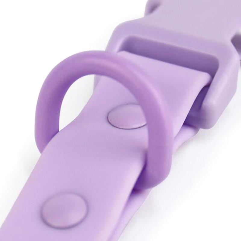 Adjustable Dog Collar High Quality PVC Material Waterproof Easy Clean Pet Accessory Odor Resistant Durable Pet Supplies For Small Medium Large Dogs