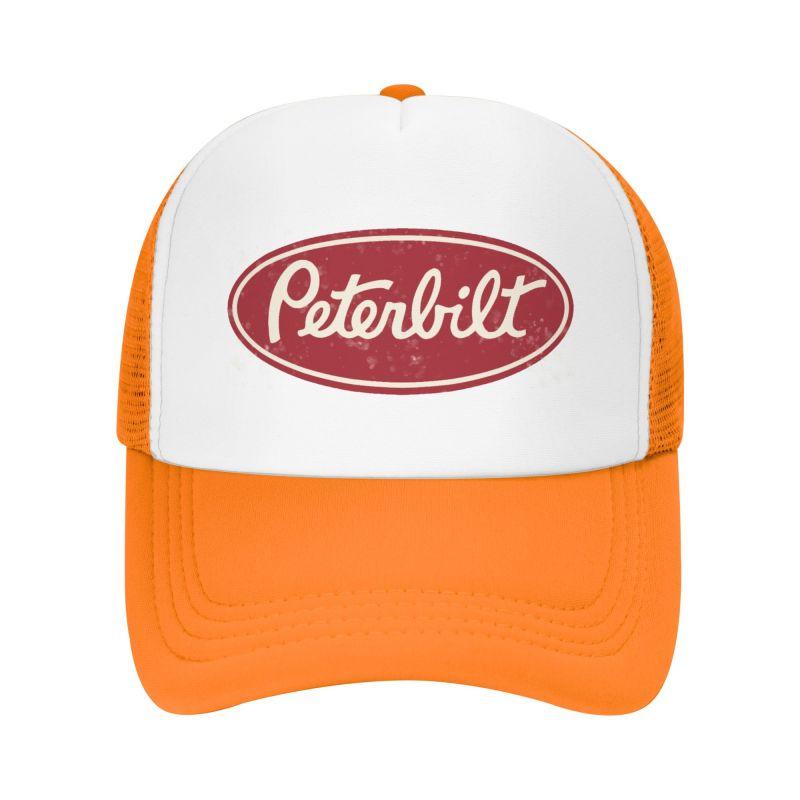 Мужские сетчатые бейсболки Peterbilt Truck Racing, унисекс, хип-хоп, регулируемая кепка snapback, женские летние повседневные кепки от солнца