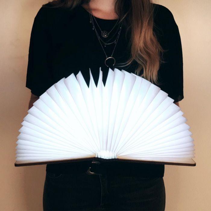 2020 Горячая продажа USB аккумуляторная складная книга со светодиодной подсветкой