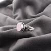 Rose Chalcedony Gemstone Jewelry, 925 Sterling Silver Ring Jewelry, Handmade Gorgeous Ring Gift For Women