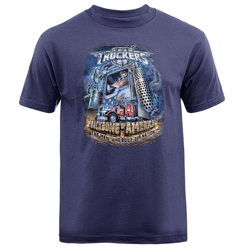 Truckers Backbone of America American Pride Patriot Patrioti T-shirt Unisex T-Shirt