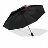 Unity In Diversity Portable Automatic Umbrella Retractable Design with 8-Rib Durability Compact Design for Outdoor Daily Use Elegant Umbrella