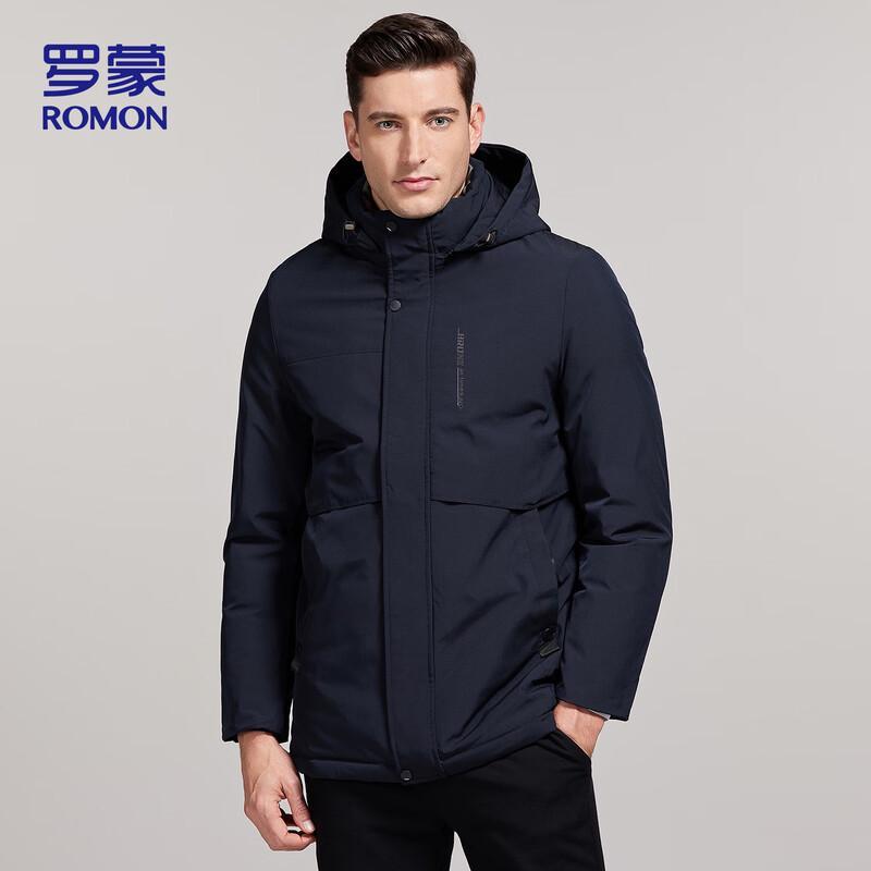 ROMON Men's Winter Hooded Padded Jacket ZH8521
